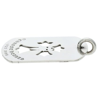 Chrome Hearts 925 Cutout Cross Dagger Dog Tag