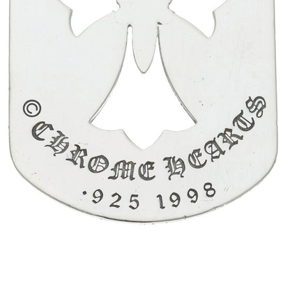 Chrome Hearts 925 Cutout Cross Dagger Dog Tag