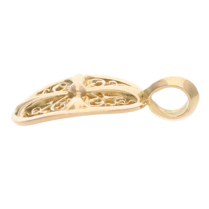 Chrome Hearts 22K Classic Oval Pendant Size ONE SIZE Yellow