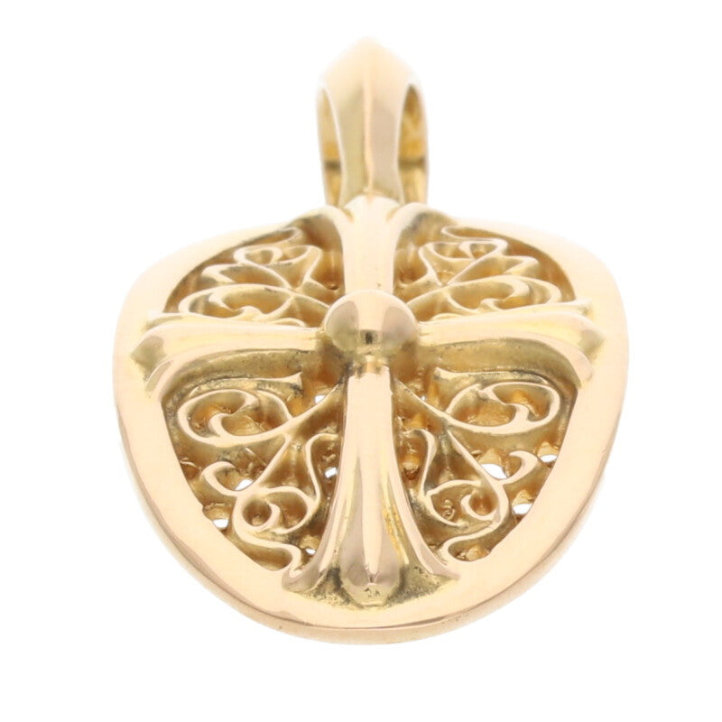 Chrome Hearts 22K Classic Oval Pendant Size ONE SIZE Yellow