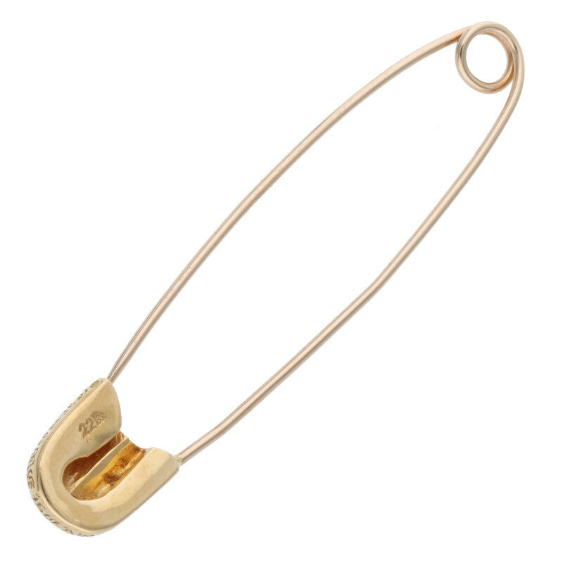 Chrome Hearts 22K Large Safety Pin 1 Diamond