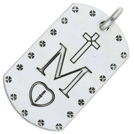 Chrome Hearts 925 Mapplethorpe Large Dog Tag Size ONE SIZE