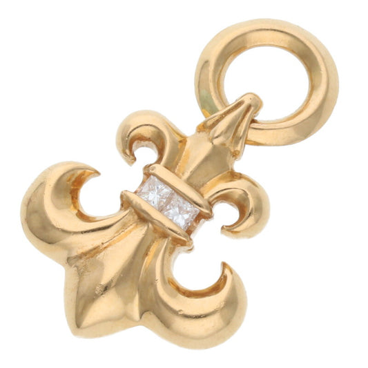 Chrome Hearts 22K BS Fleur Charm Pave Diamond Size ONE SIZE