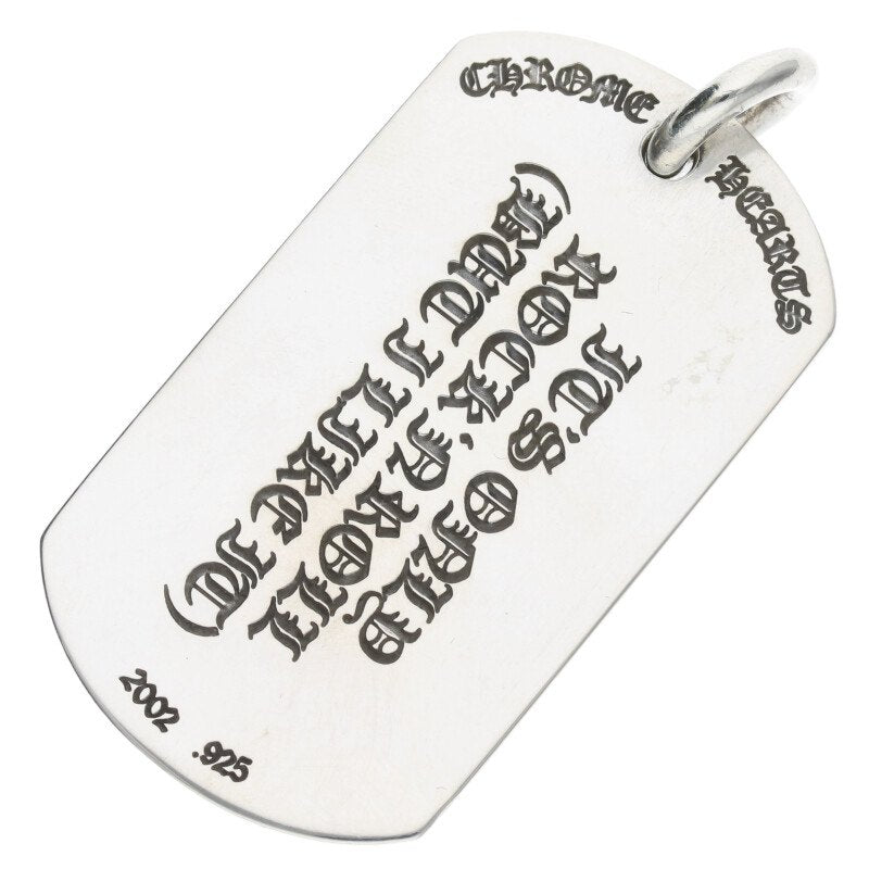 Chrome Hearts 925 Lip & Tongue Large Dog Tag Size ONE SIZE