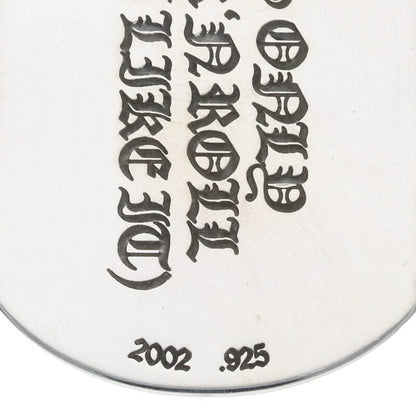 Chrome Hearts 925 Lip & Tongue Large Dog Tag Size ONE SIZE