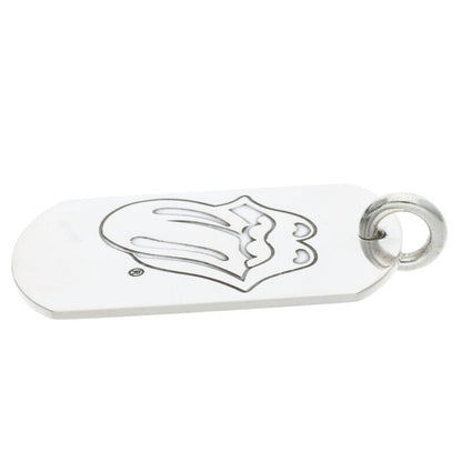 Chrome Hearts 925 Lip & Tongue Large Dog Tag Size ONE SIZE