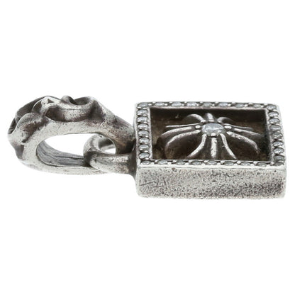 Chrome Hearts 925 Framed CH Plus Pave Diamond Size ONE SIZE