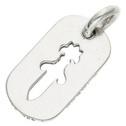 Chrome Hearts 925 Small Cutout Dagger Dog Tag