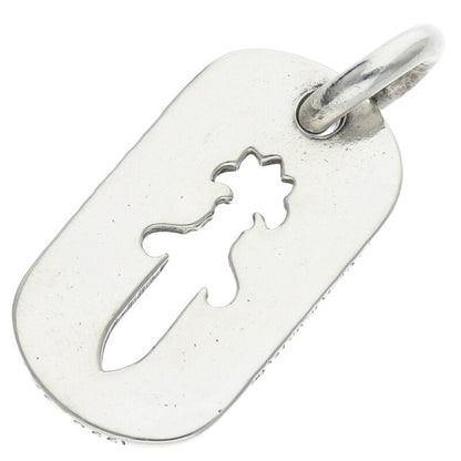 Chrome Hearts 925 Small Cutout Dagger Dog Tag