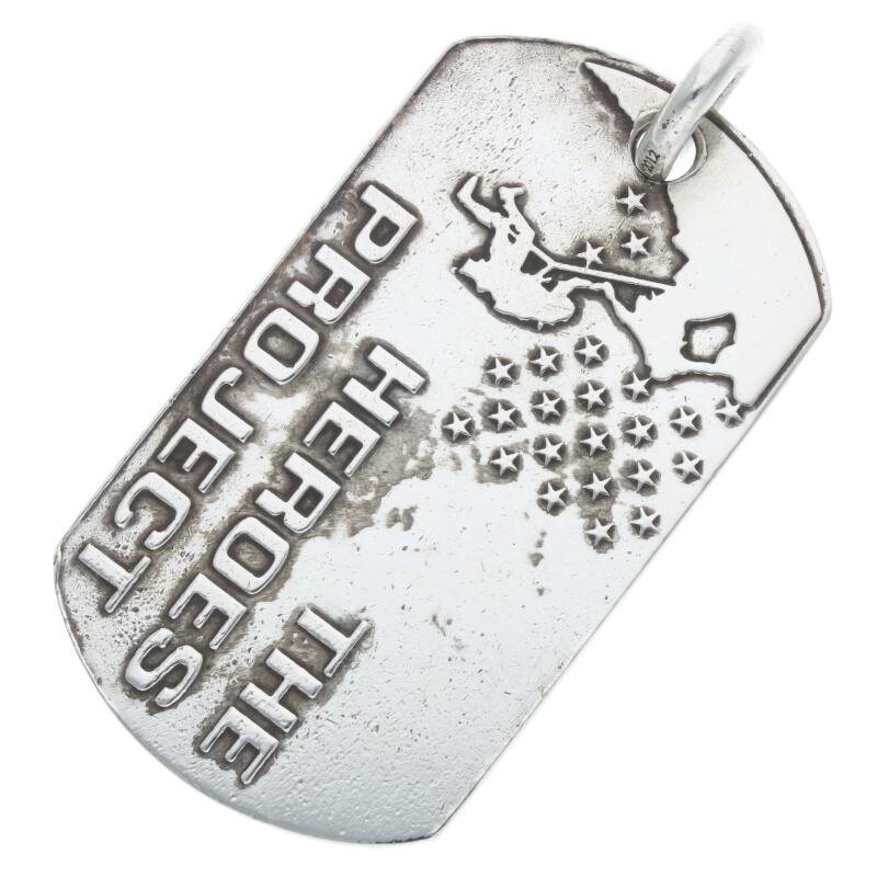 Chrome Hearts Heroes Project Large Dog Tag Size ONE SIZE