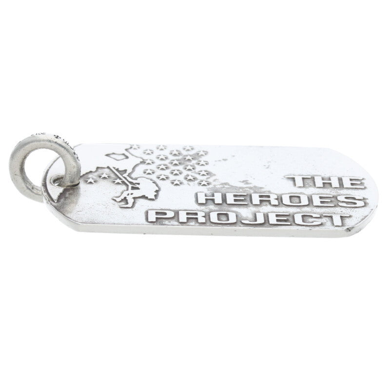 Chrome Hearts Heroes Project Large Dog Tag Size ONE SIZE