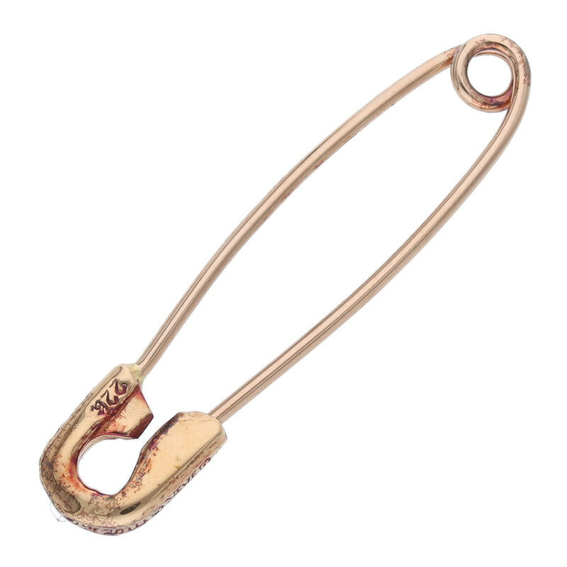 Chrome Hearts 22K Small Safety Pin Pave Size ONE SIZE