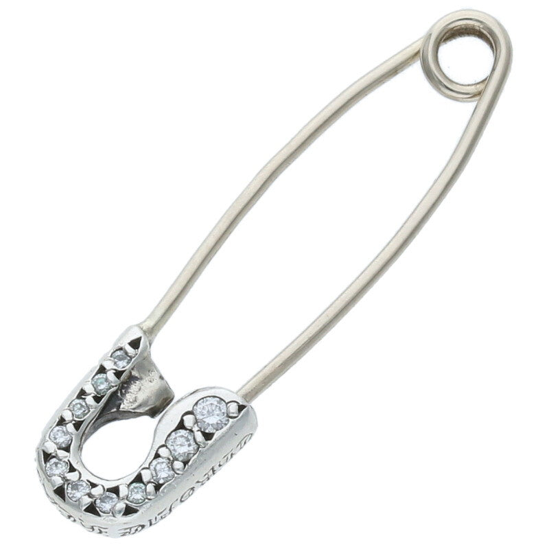 Chrome Hearts Small Safety Pin Pave Diamond Size ONE SIZE