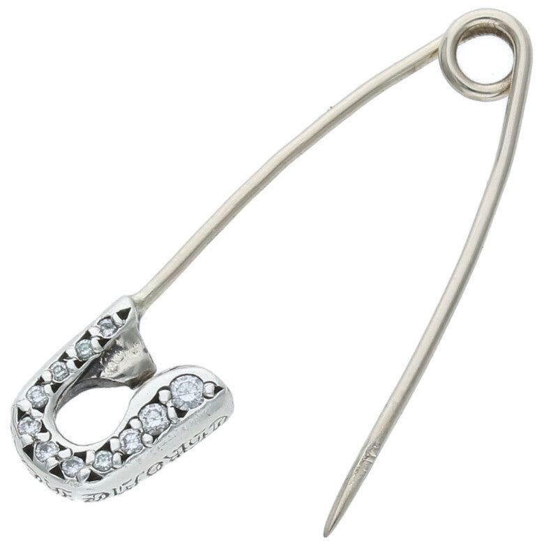 Chrome Hearts Small Safety Pin Pave Diamond Size ONE SIZE