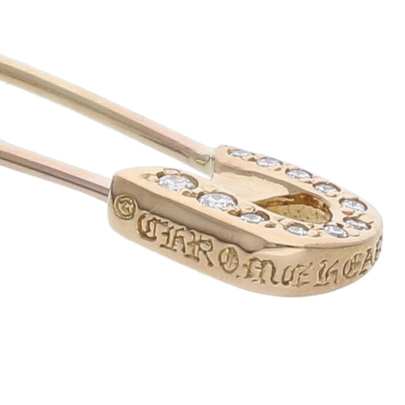 Chrome Hearts 22K Safety Pin Pave Diamond Size ONE SIZE