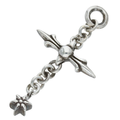 Chrome Hearts Roly Cross Charm Silver 925 Size ONE SIZE