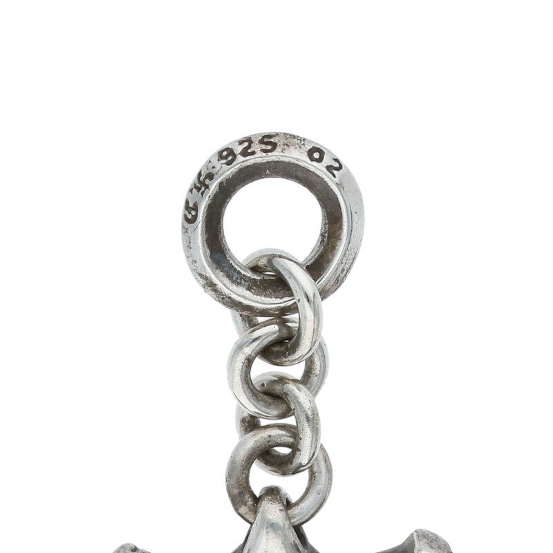 Chrome Hearts Roly Cross Charm Silver 925 Size ONE SIZE