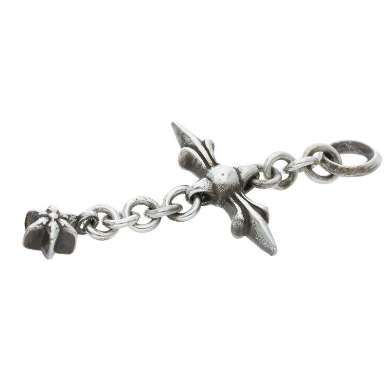 Chrome Hearts Roly Cross Charm Silver 925 Size ONE SIZE