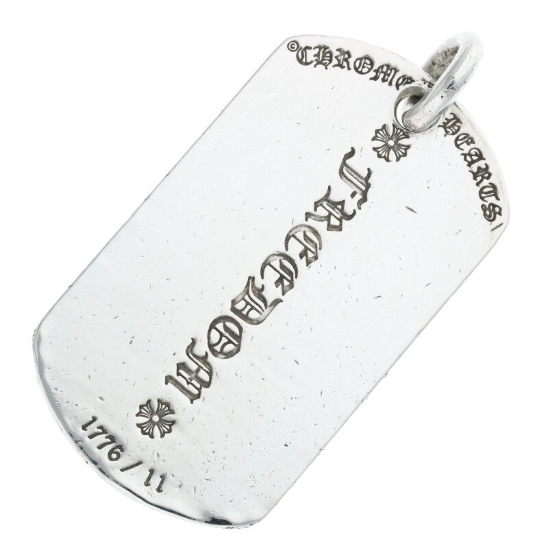 Chrome Hearts American Flag Large Dog Tag 925 Size ONE SIZE
