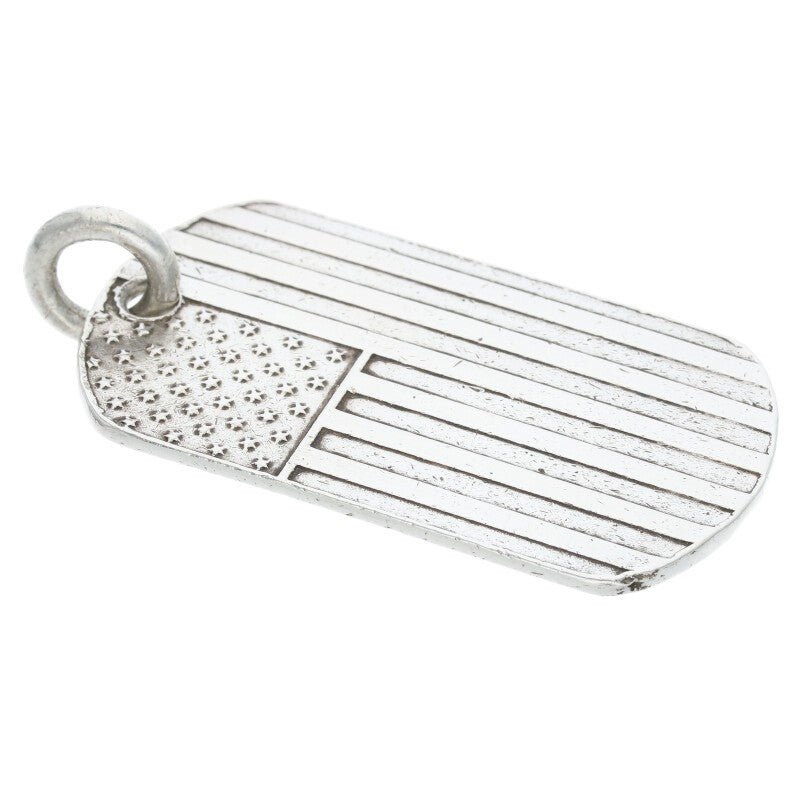 Chrome Hearts American Flag Large Dog Tag 925 Size ONE SIZE