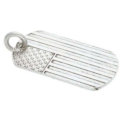 Chrome Hearts American Flag Large Dog Tag 925 Size ONE SIZE