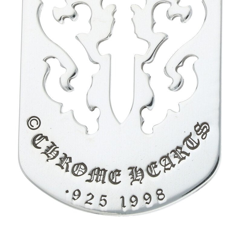 Chrome Hearts Dagger Cutout Large Dog Tag Size ONE SIZE