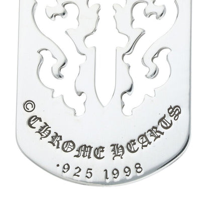 Chrome Hearts Dagger Cutout Large Dog Tag Size ONE SIZE