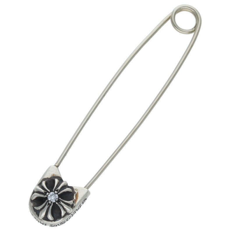 Chrome Hearts Large Safety Pin 1 Diamond Size ONE SIZE