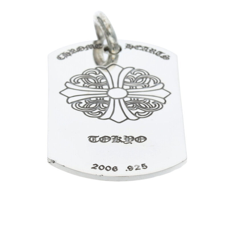 Chrome Hearts Tokyo Ltd Large Dog Tag Necklace Size ONE SIZE