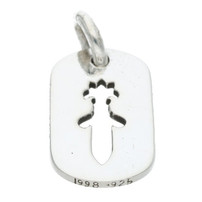 Chrome Hearts Small Cutout Dagger Dog Tag Size ONE SIZE