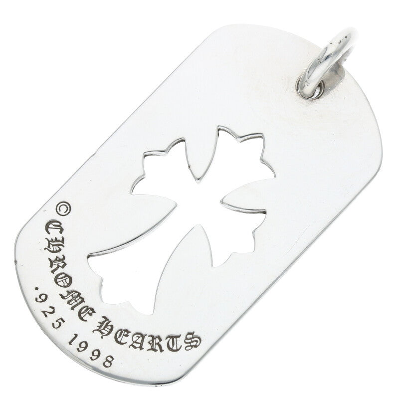 Chrome Hearts Large Cutout Cross Dog Tag Size ONE SIZE
