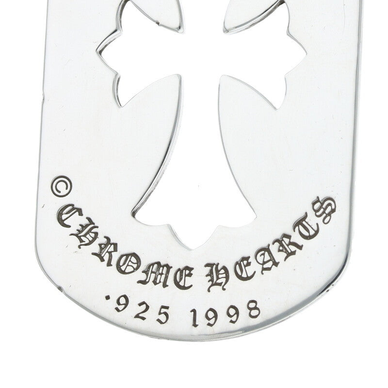 Chrome Hearts Large Cutout Cross Dog Tag Size ONE SIZE