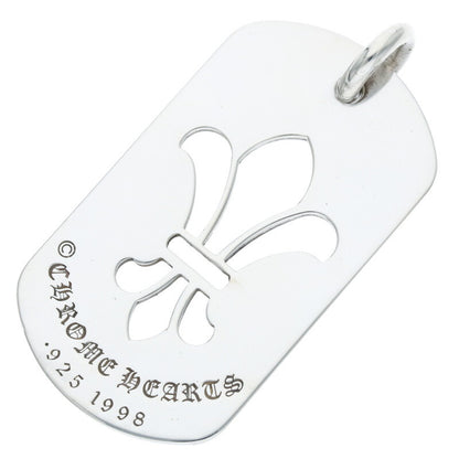 Chrome Hearts Large Dog Tag Silver 925 Size ONE SIZE