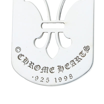Chrome Hearts Large Dog Tag Silver 925 Size ONE SIZE