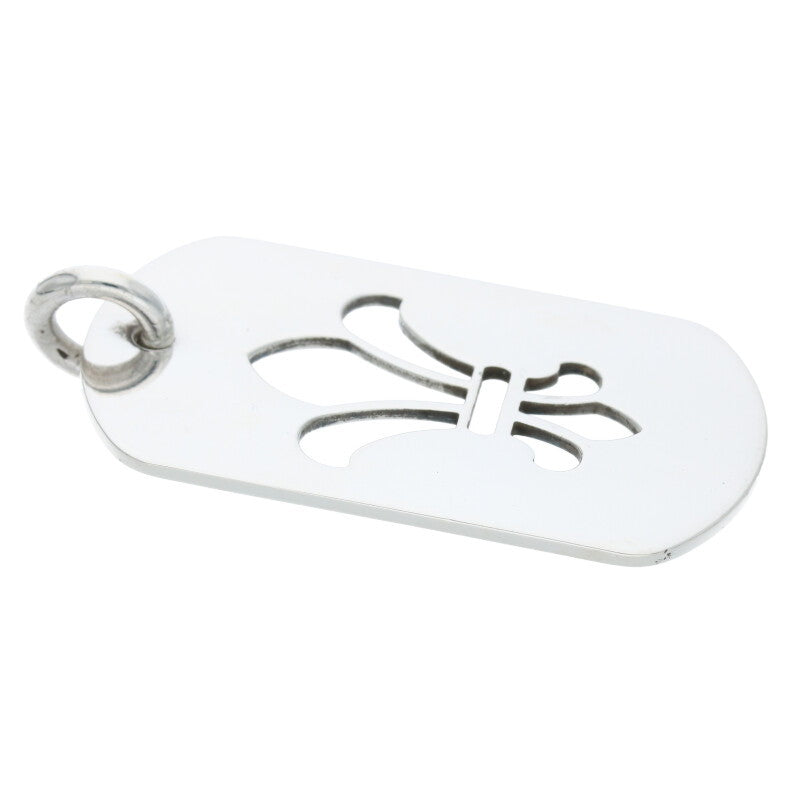 Chrome Hearts Large Dog Tag Silver 925 Size ONE SIZE