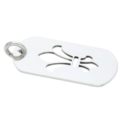 Chrome Hearts Large Dog Tag Silver 925 Size ONE SIZE