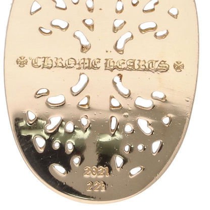 Chrome Hearts 22K Classic Oval Gold Necklace Size ONE SIZE