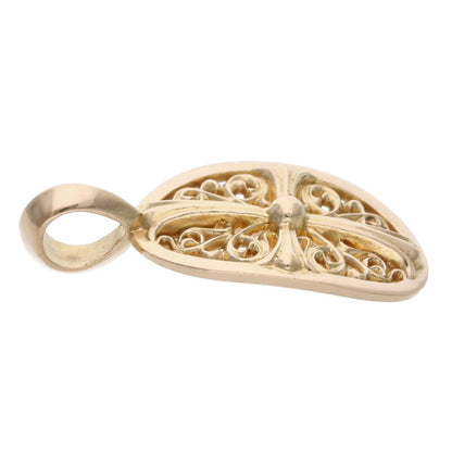 Chrome Hearts 22K Classic Oval Gold Necklace Size ONE SIZE