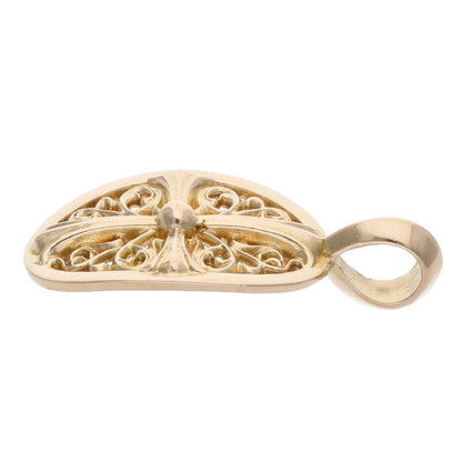Chrome Hearts 22K Classic Oval Gold Necklace Size ONE SIZE