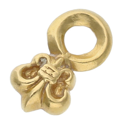 Chrome Hearts 22K BS Fleur Stack Charm Gold Size ONE SIZE