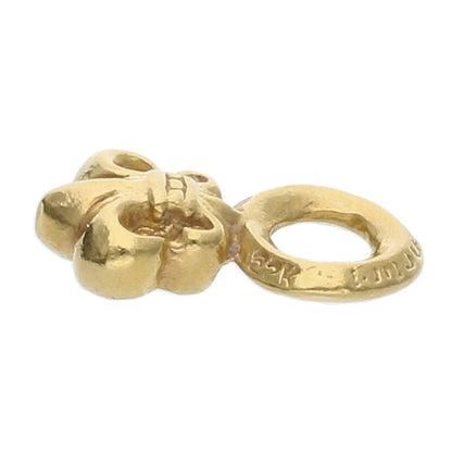 Chrome Hearts 22K BS Fleur Stack Charm Gold Size ONE SIZE