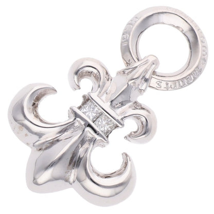 Chrome Hearts 18K BS Fleur Pave Diamond Charm Size ONE SIZE