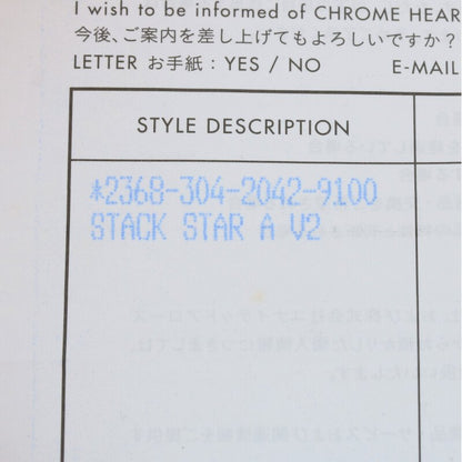 Chrome Hearts 22K Stack Star V2 Charm Yellow Size ONE SIZE