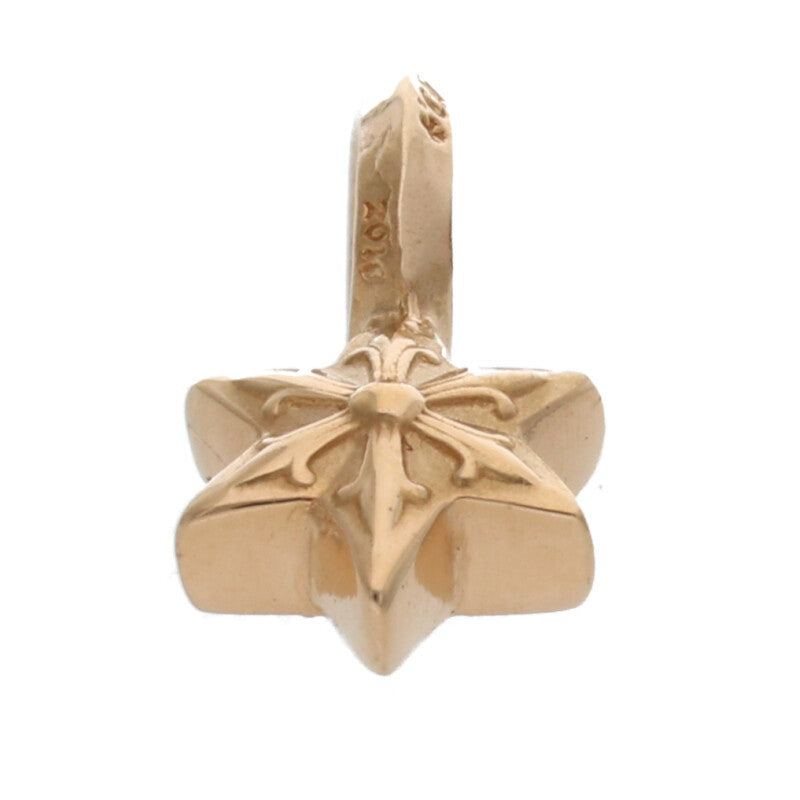 Chrome Hearts STACK STAR 22K Star Stack Charm Yellow Gold