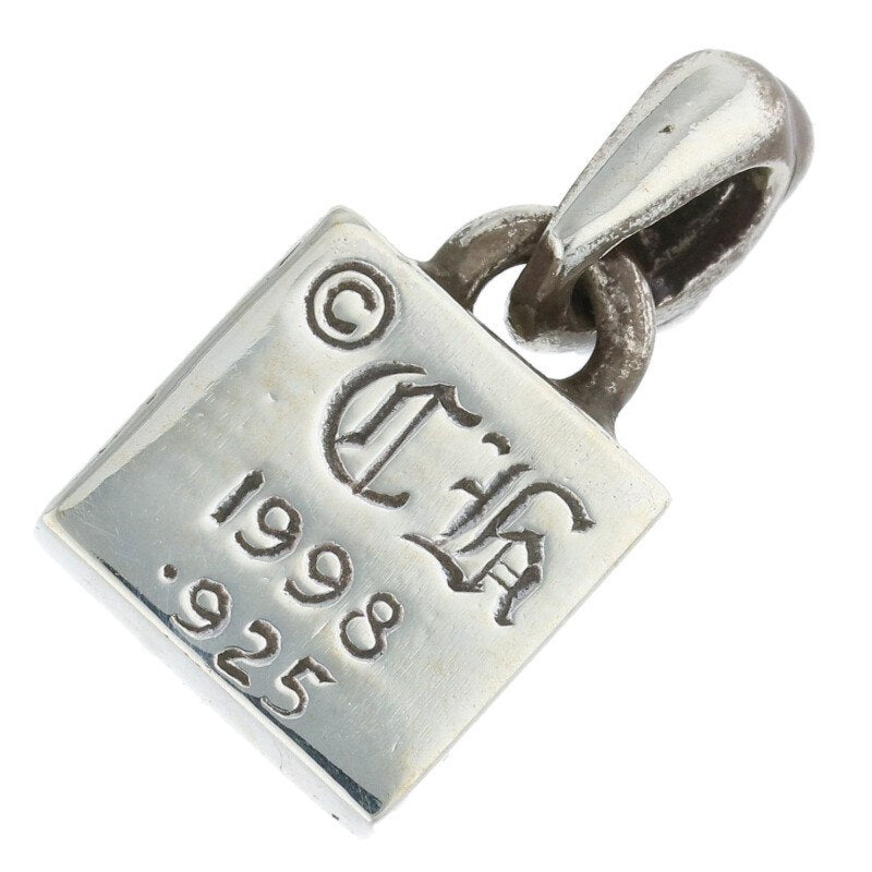 Chrome Hearts Framed CH Plus Silver Charm Size ONE SIZE