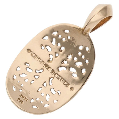 Chrome Hearts 22K Classic Oval Gold Charm