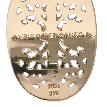 Chrome Hearts 22K Classic Oval Gold Charm