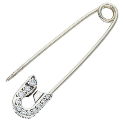 Chrome Hearts Small Safety Pin Pave Diamond Size ONE Multi