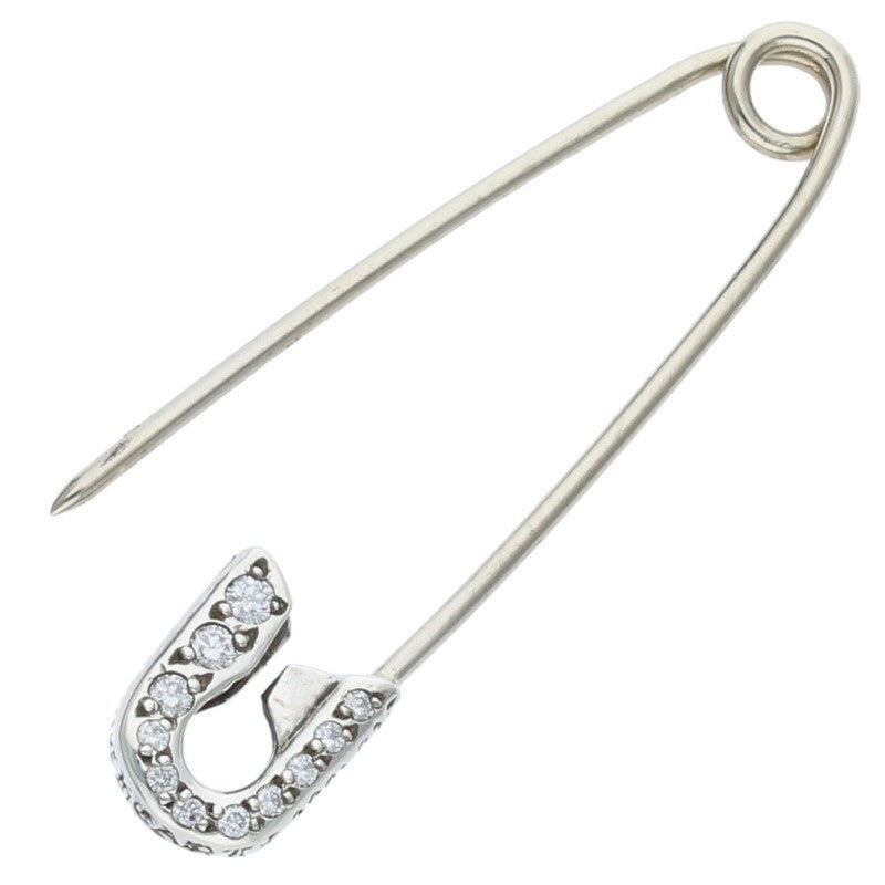 Chrome Hearts Small Safety Pin Pave Diamond Size ONE SIZE