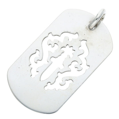 Chrome Hearts Large Dagger Cutout Dog Tag Size ONE Silver